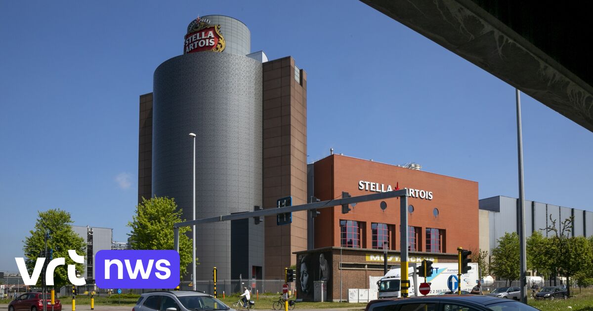AB InBev brewery or entrance in Leuven